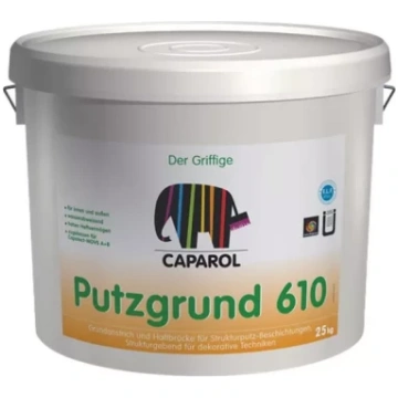 Caparol PUTZGRUND 610 Grunts zem apmetuma 25kg cau
