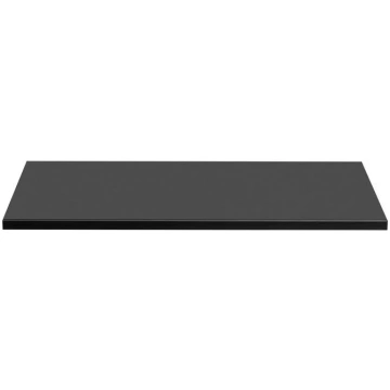 Galda virsma COMAD ADEL BLACK 80, 80 x 46 cm, meln