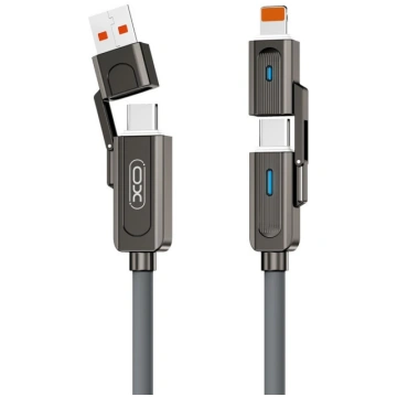 Kabel USB XO XO NB275 USB-C+LIGHTNING/USB+ USB-C 6