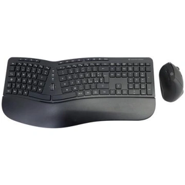 Conceptronic Wireless ERGO Keyboard + Mouse Layout