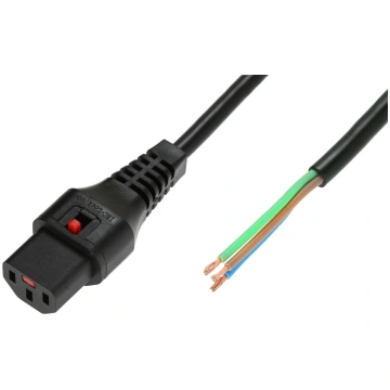 IEC Lock Kabel do IEC LOCK 3x1mm2 OPEN/C13 Ż 1m | 