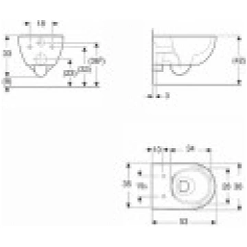 Tualetes pods Ritenis M33130000 NOVA PRO PREMIUM P