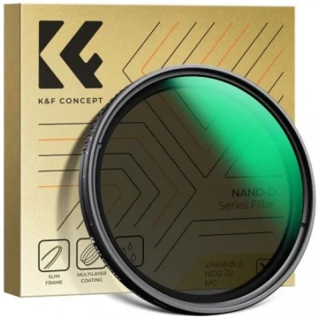K&F Concept K&F 77MM D Series Variable/Fader ND Fi