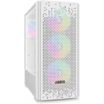 Datora korpuss Aqirys GACRUX white — mid-tower ATX