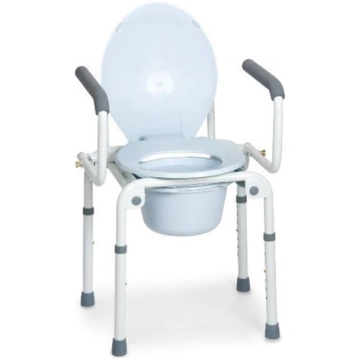 Sedia comoda 4 funzioni fissa con braccioli ribalt