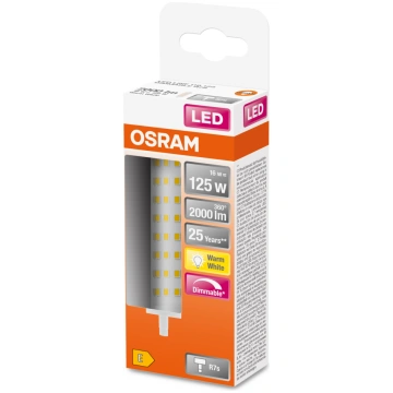 Spuldze Osram LED, Erimõõduline, balta krās., R7s,