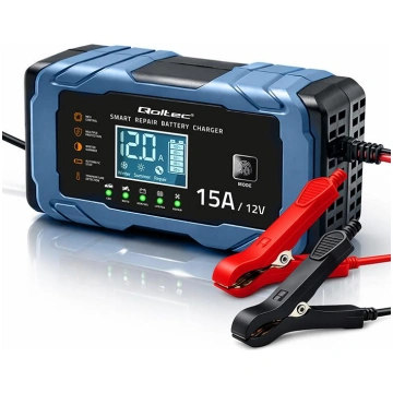 Qoltec Intelligent microprocessor charger 12V 15A