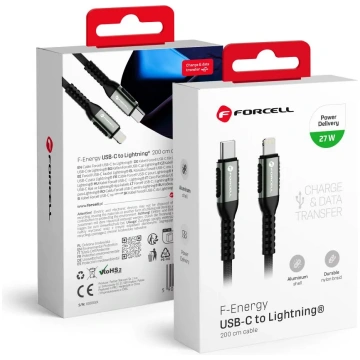 Forcell F-Energy C259 Cable, Type C to Lightning, 