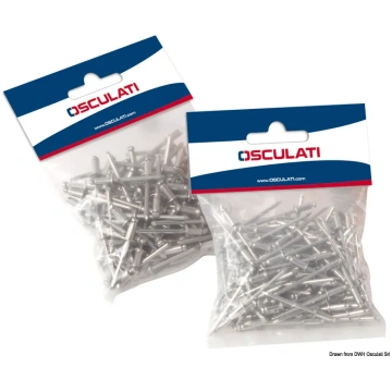 SS stud standard head 4.8x10mm 100-pcs display bag