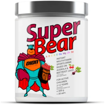 SUPER BEAR 600 g Apelsīns + Burkāni DION