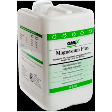 Omex Magnesium Plus, 10L Reģ. nr. H0.04-0284-06, Š