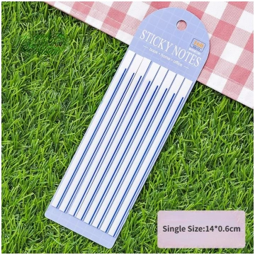 160Pcs Long Page Markers Sticky Index Tabs Highlig