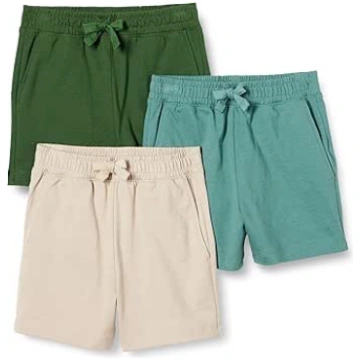 Amazon Essentials Boys Cotton Jersey Boxer Shorts,