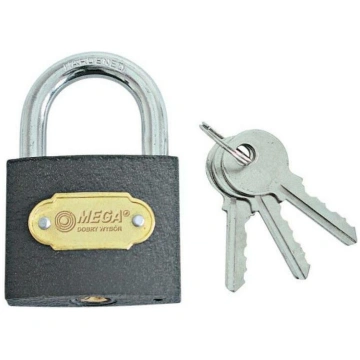 Mega Piekaramā slēdzene 5030245 40 mm, 3 atslēgas,