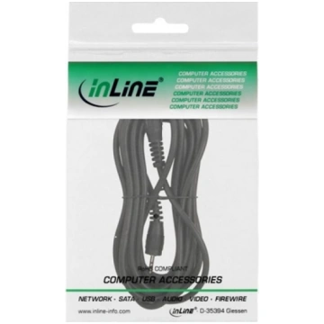 Kabel InLine Jack 2.5mm - Jack 2.5mm 3m czarny (99