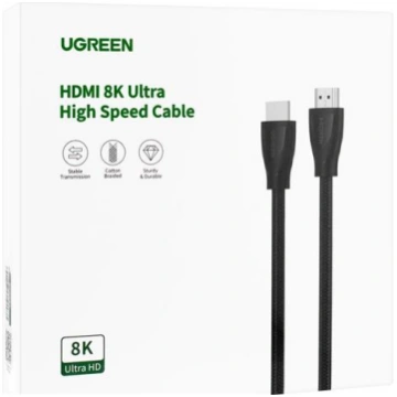 Vads Ugreen 80404 HDMI Vīrietis, HDMI Vīrietis, 3 