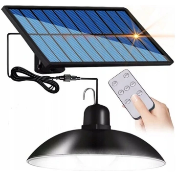 Āra lampa 30 LED ar saules bateriju un kustības se