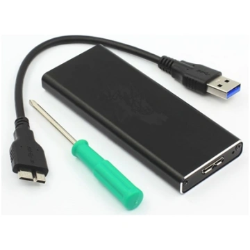 Kiesze MicroStorage mSATA - USB 3.0, czarna (MSACS