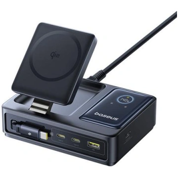 Baseus Nomos Universal Black AC Wireless Charging 