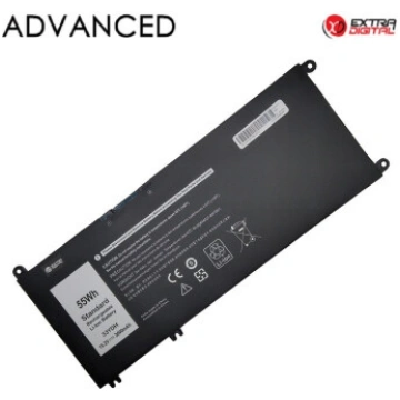 Notebook Battery DELL 33YDH, 55Wh, Extra Digital A