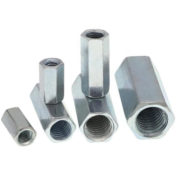 Pagarināts uzgrieznis M-8 mm, cinkots, DIN6334
