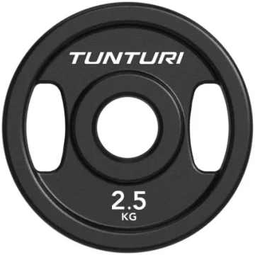 Olimpiskais čuguna atsvars TUNTURI Platinum 2,5-25