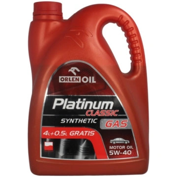 PLAT CL. GAS 5W40 4,5L ORLEN