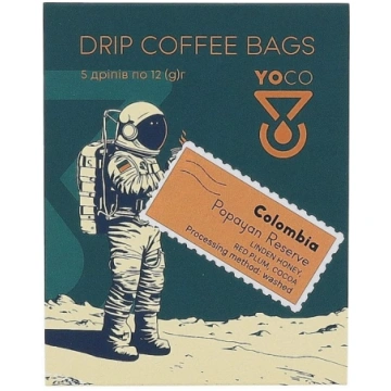 Kawa mielona Drip Bag Coffee YoCo Coffee Colombia 