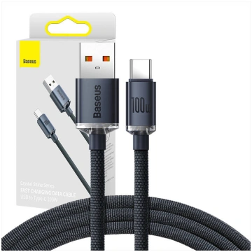 Baseus Crystal Shine USB Type C Data Charging Cabl