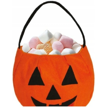 Roku "ķirbis" Helovīnam - Candy Basket