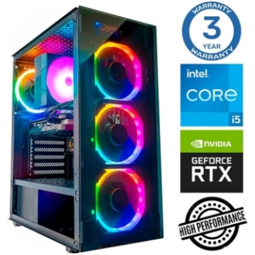 INTOP i5-12400F 32GB 500SSD M.2 NVME RTX3050 6GB n