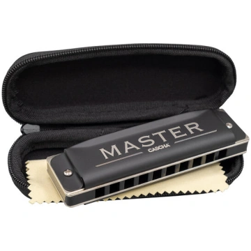 Lūpu blūza harmonikas E tonalitātē Cascha Master E