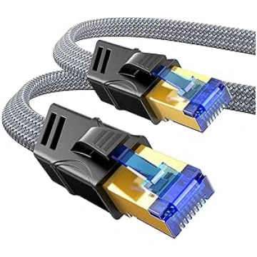 Highwings Cat 8 LAN Cable 2 m, 40 Gbps 2000 MHz Ne