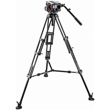 Manfrotto 509 Fluid Video Head & 545B Aluminium Tw