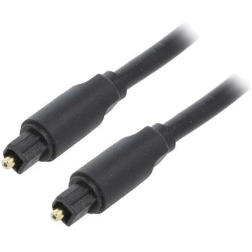 Cable; Toslink plug,both sides; 1.5m; Plating: gol