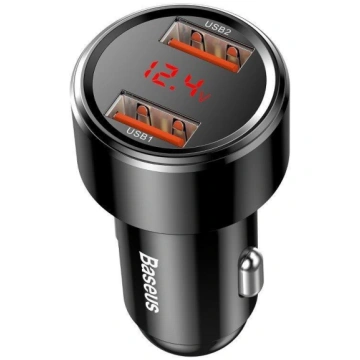 Baseus Baseus Magic Auto Lādētājs 2x USB / QC / 3.