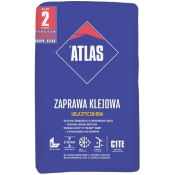 Atlas elastīgā flīžu līme C1TE 5kg