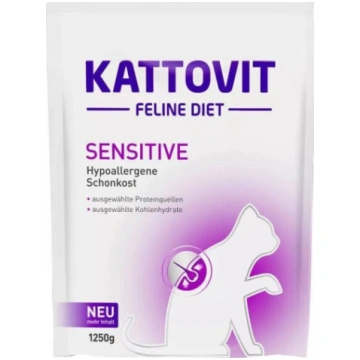 Sausā barība kaķiem Kattovit Sensitive 1.25 kg 771