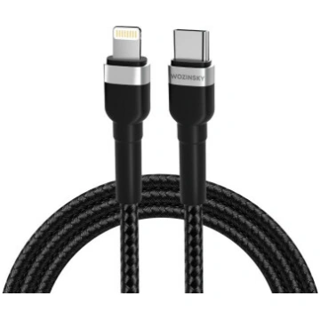 Wozinsky WNBCL1 Lightning | USB-C PD 30W cable 1 m