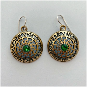 Bronze earrings