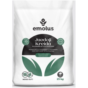 Krīts, melns augsnes uzlabošanai Emolus, 25 kg