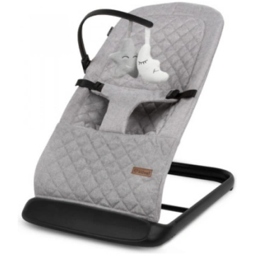 Šūpuļkrēsliņš Kidwell LARO Full grey/black KW-LARO