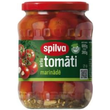 Ķiršu tomāti SPILVA marinādē 680g