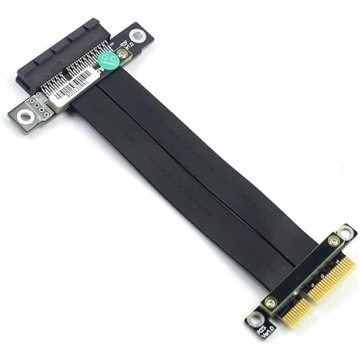 10Gtek PCIE 3.0 Riser pagarinājuma kabelis, no 4X 