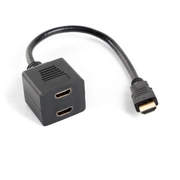 LANBERG AD-0019-BK Lanberg adapter HDMI-AM->HDMI-A