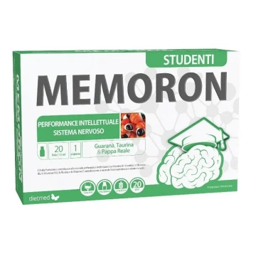 DIETMED MEMORON STUDENTI 20 FIALE DA 15 ML SENZA G