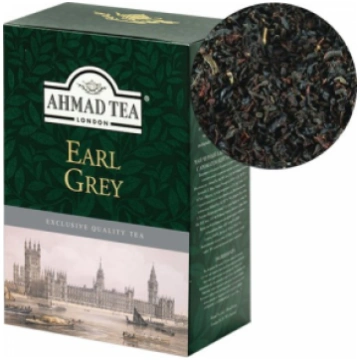 Beramā melnā tēja AHMAD EARL GREY, 100 g 450-01193