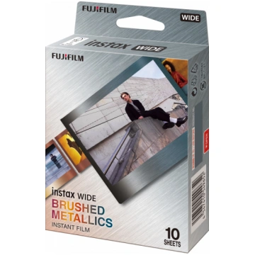 Fujifilm Instax Wide 1x10 Brushed Metal 4547410549