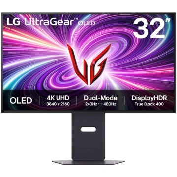 LG 32" ULTRAGEAR DUAL MODE OLED GAMING MONITOR UHD