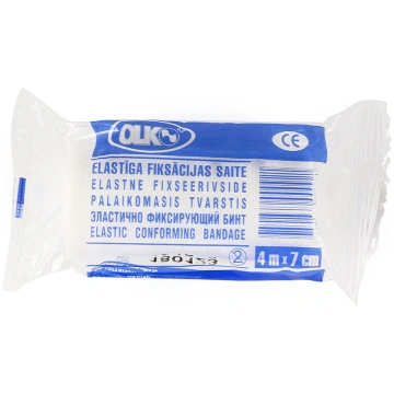 OLKO Elastīga fiksācijas saite, 4m x 7cm